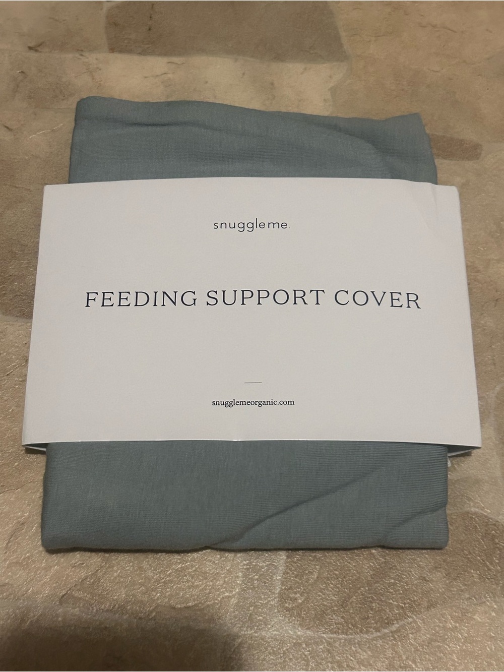 NEW Snuggle Me Organic Feeding Support Cover – Slate